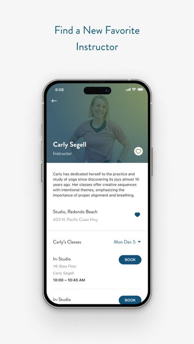 YogaSix Screenshot