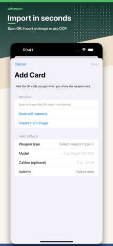 Weapon Cards App Store preview screenshot 3