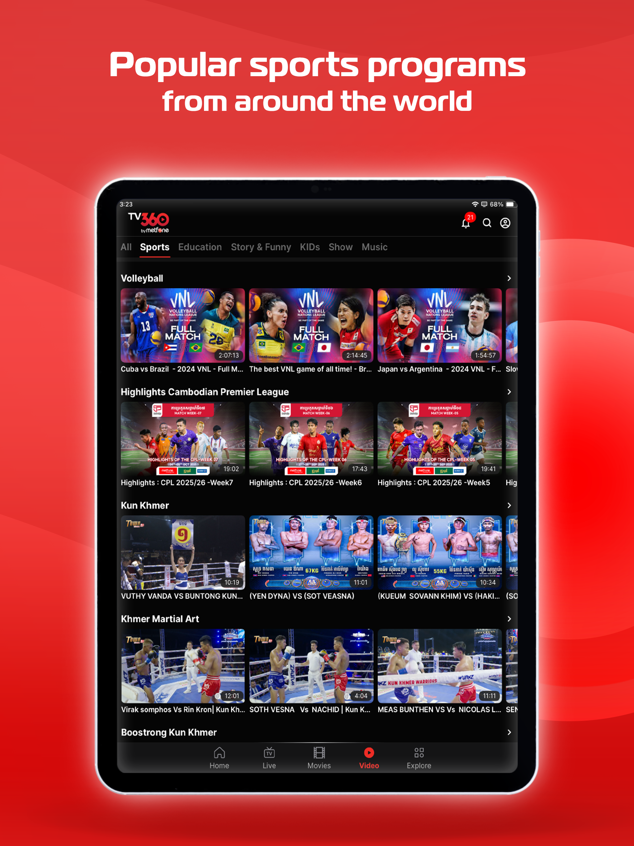 TV360 by Metfone screenshot 8