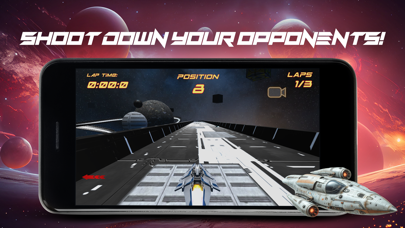 Hover Racer - Shoot and Race Screenshot