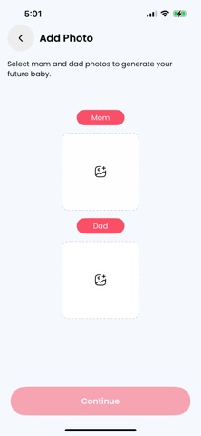 BabySnap : AI Photo Maker iPhone screenshot