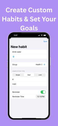 Habit Tracker - HabitTask Screenshot 5 of 5