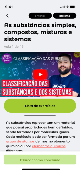 Curso Enem Screenshot 6 of 7