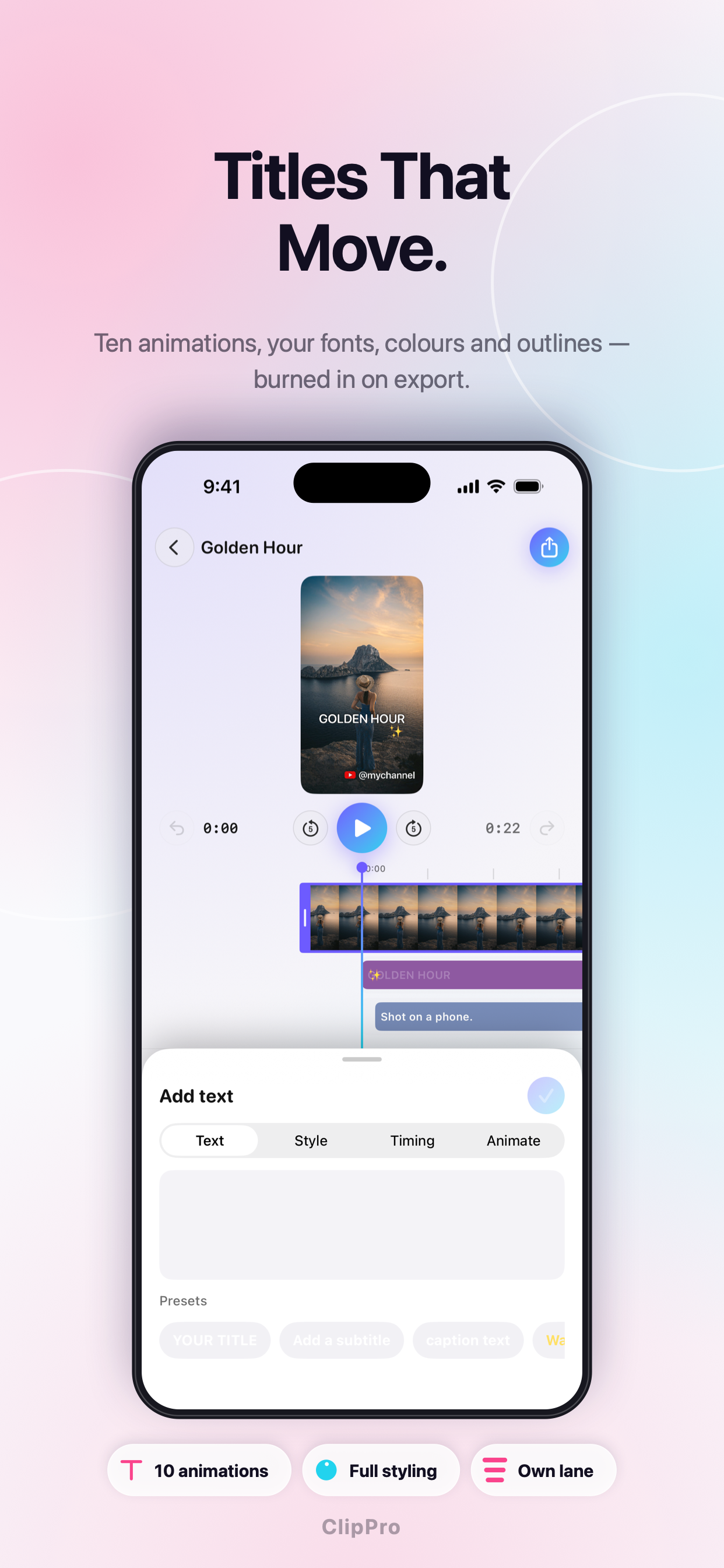 ClipPro: Video & Photo Editor screenshot 5