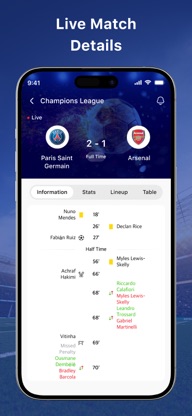 Live Scores: Football Match screenshot 3