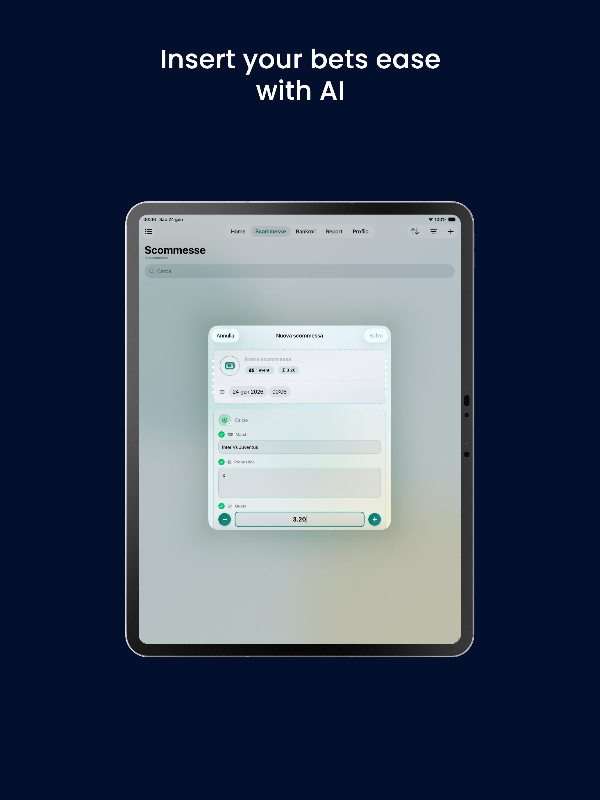 Wallbet – Bet Scanner & Stats