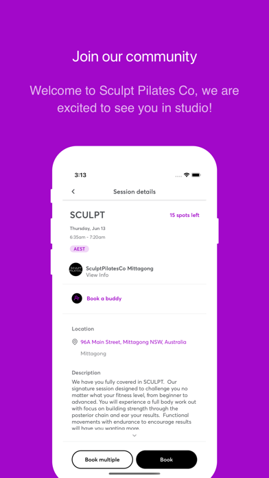 Sculpt Pilates + Spin Screenshot