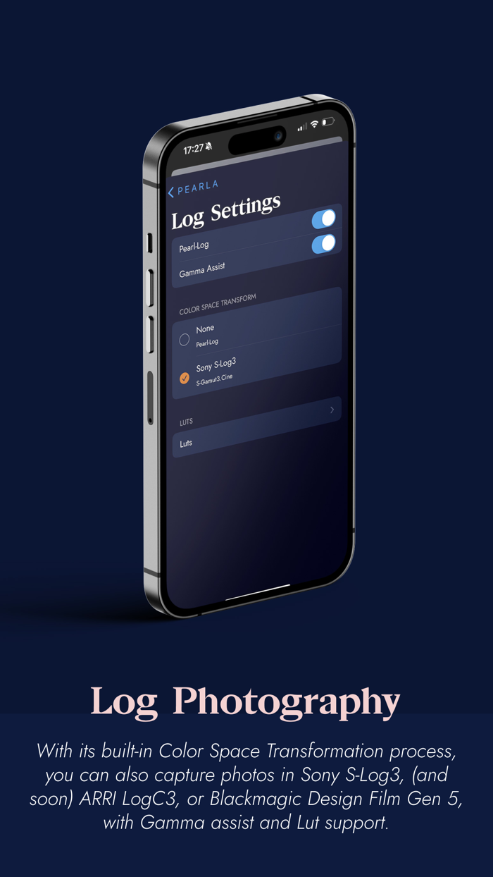 Pearla - Pro Filmic Camera
