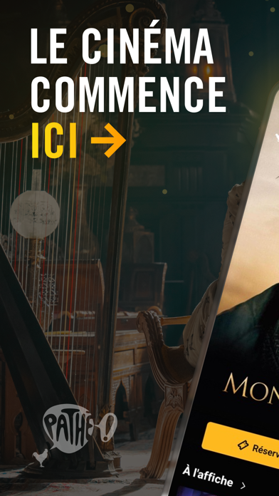 Pathé Tunisie iPhone screenshot 1 - Entertainment app