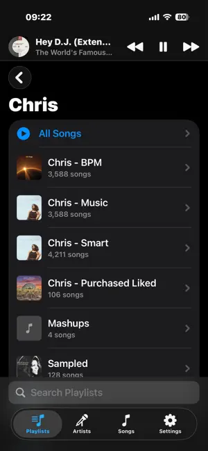 DJCJ Player screenshot 2