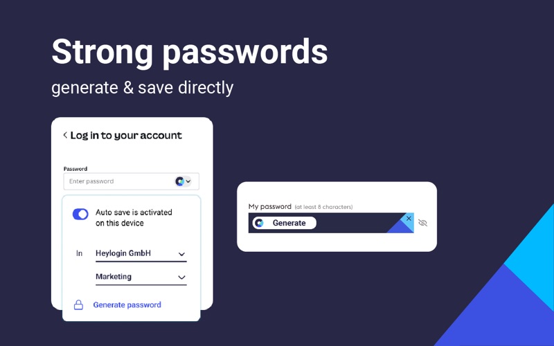 heylogin for Safari app screenshot 3