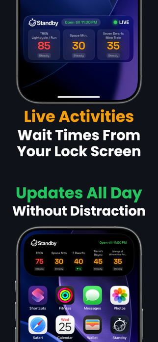 Standby: Theme Park Wait Times Screenshot 2 of 10