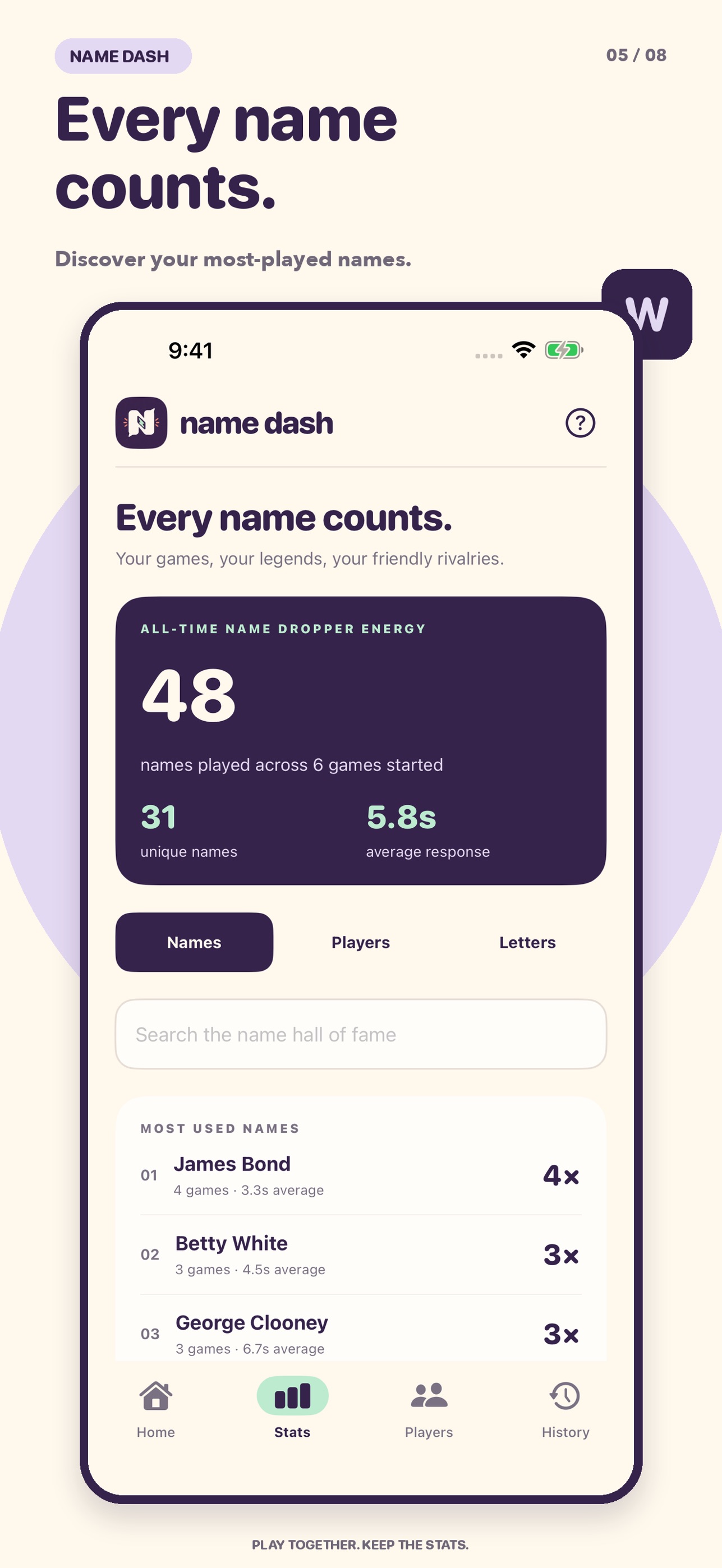 Screenshot 5 of Name Dash