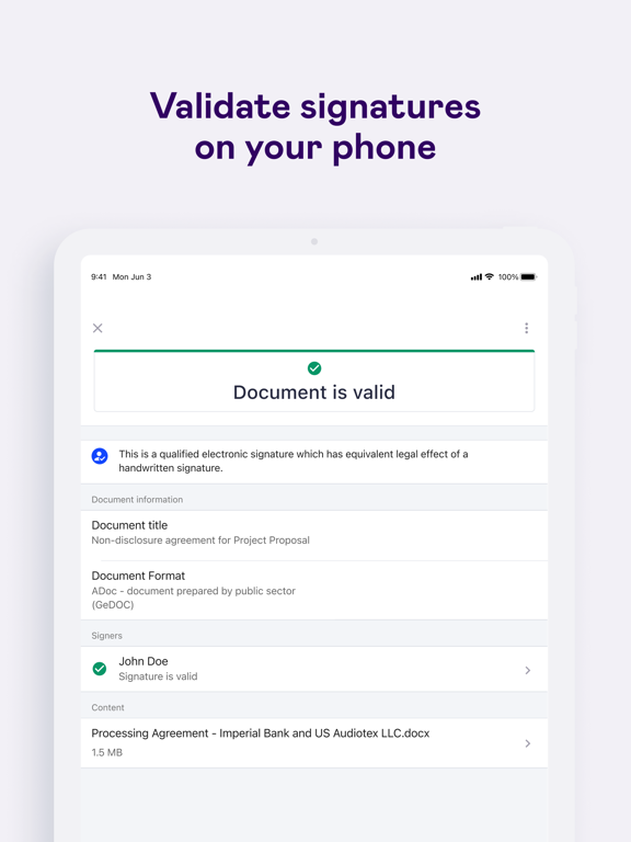Dokobit iPad screenshot 7 - Productivity app