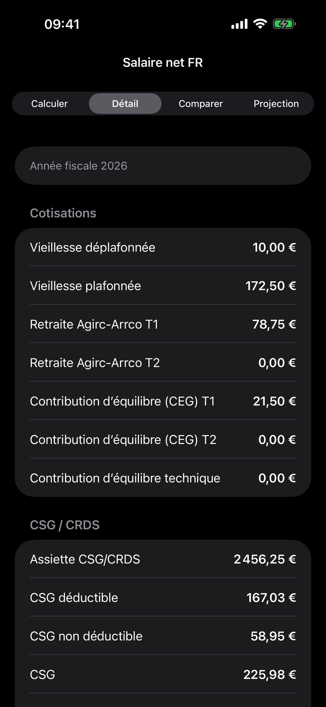 Screenshot 2 of Salaire net FR