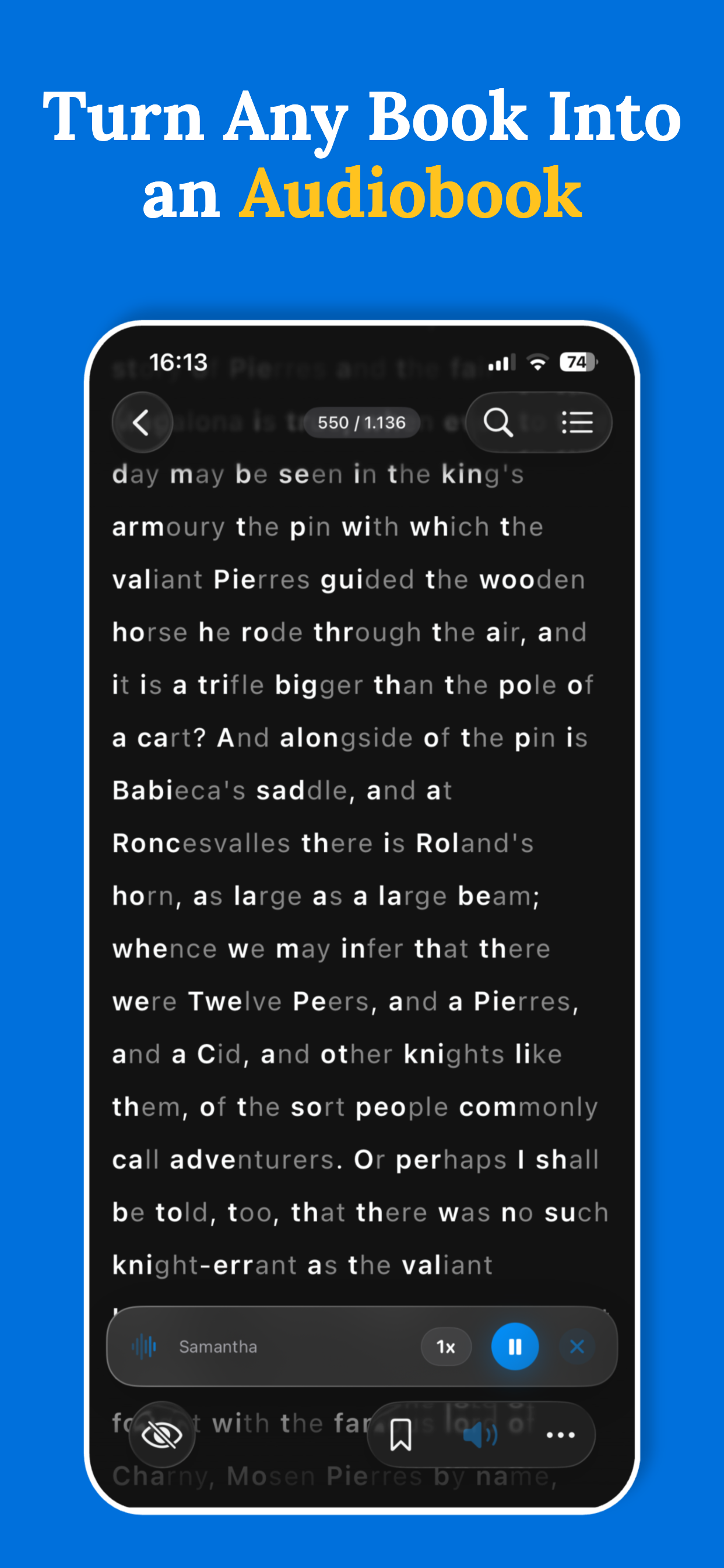eReader: EPUB & Audiobooks screenshot 7