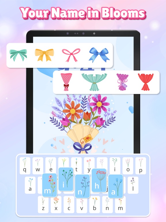 Flower Language Keyboard Theme