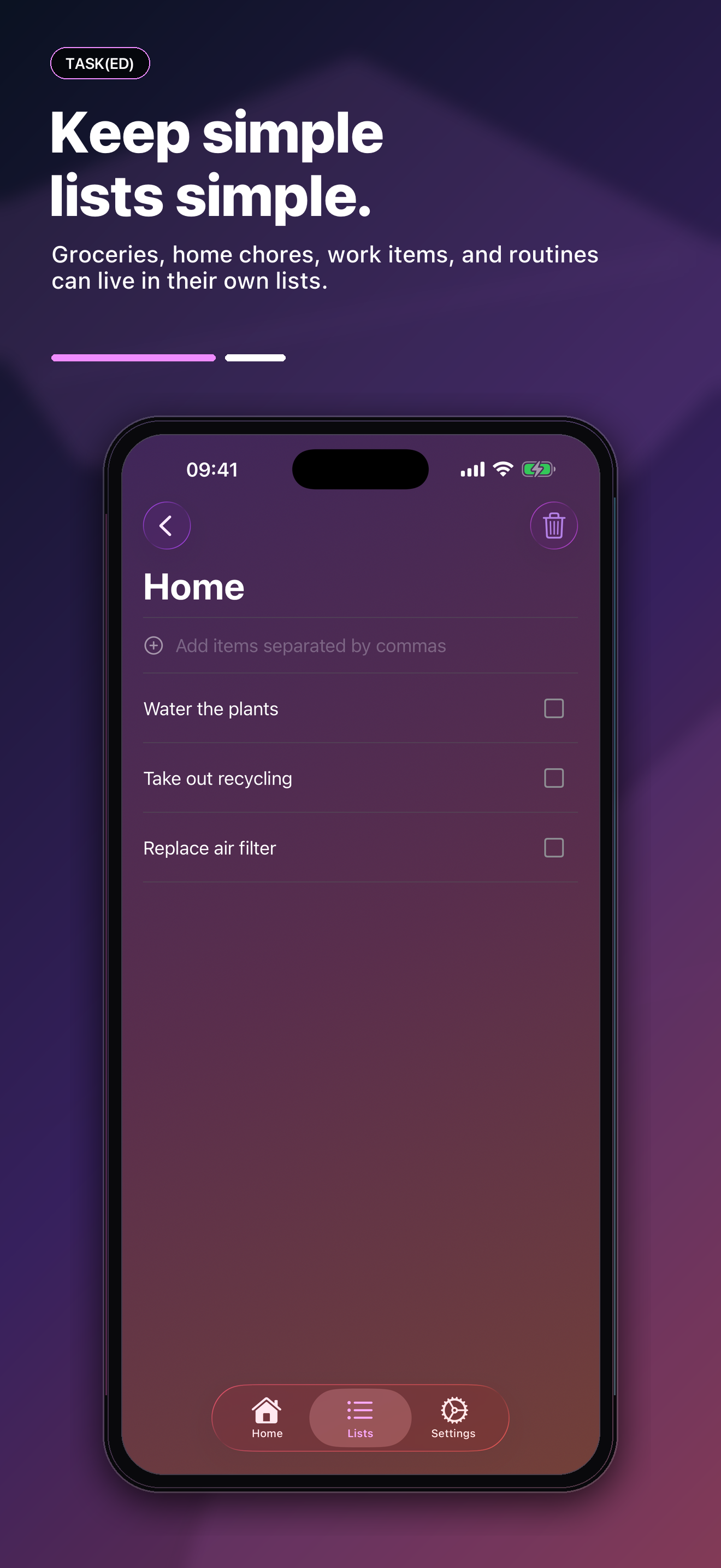 Task(ed) screenshot 10