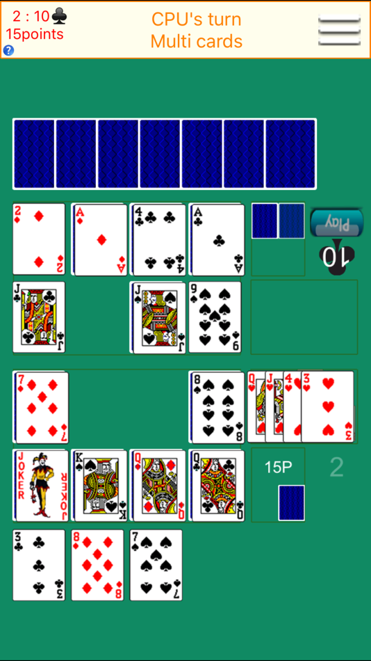 #5. Capture 40 Points Card Game (iOS) Podle: Shen Zhongyuan