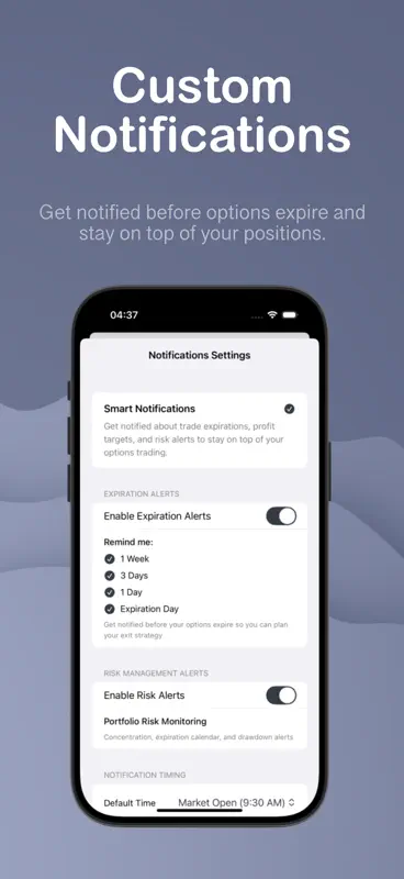 Options Tracker: Trade Journal screenshot 4 of 5