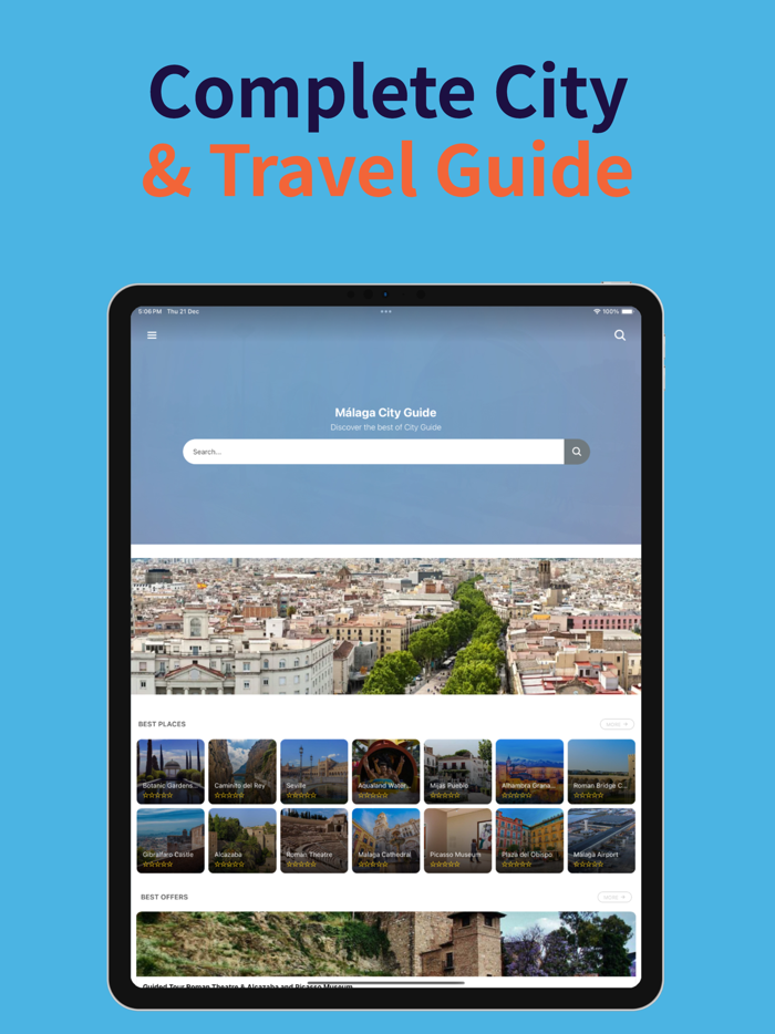 Malaga Travel and City Guide