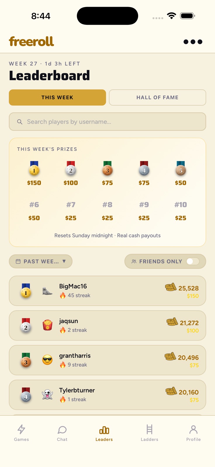 Freeroll - Sports Picks iphone screenshot 2