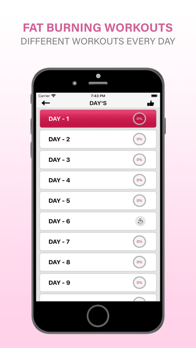 Fat Burning Workout Screenshot