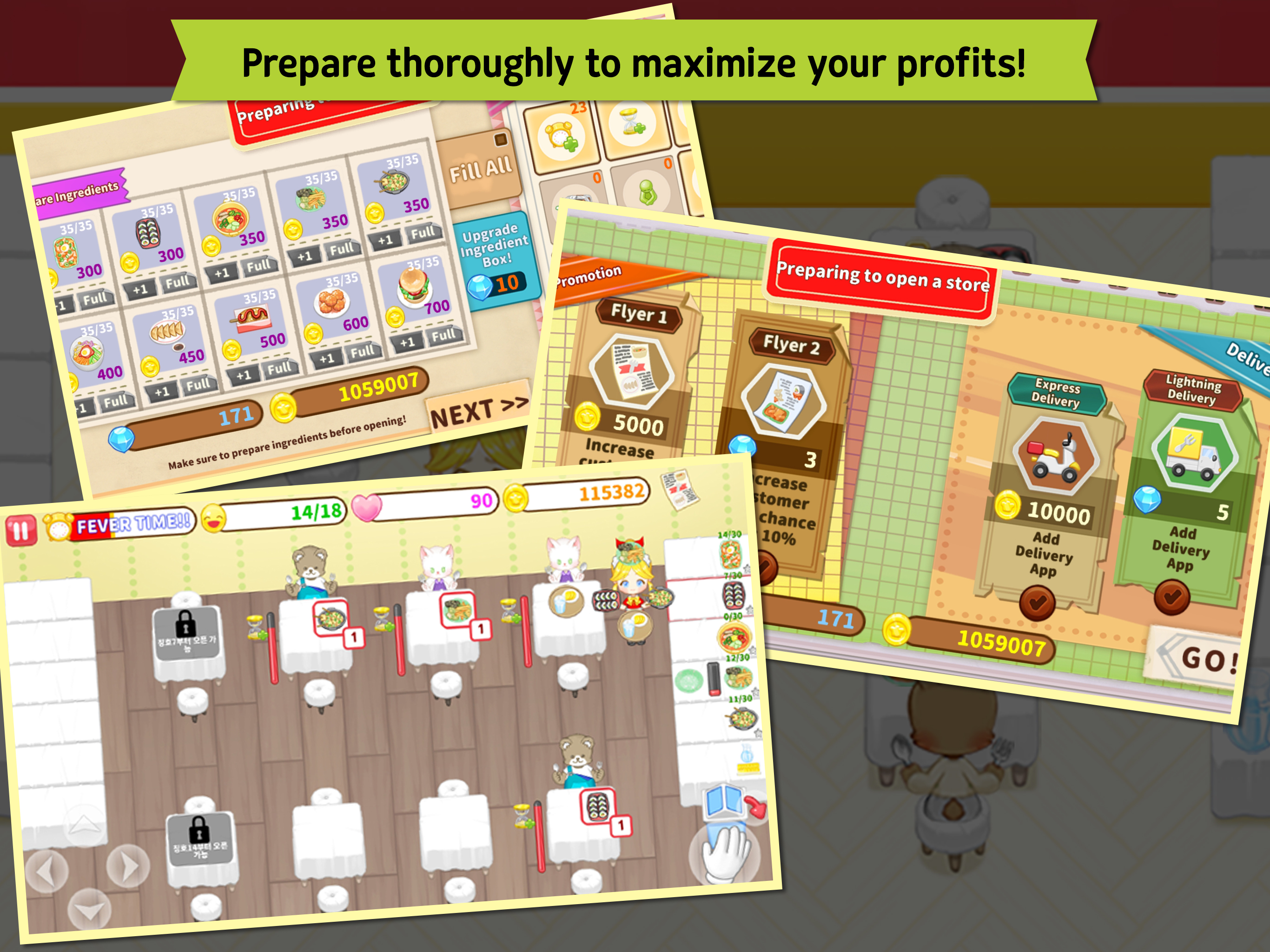 Bonjour SnackShop: Food Tycoon screenshot 10