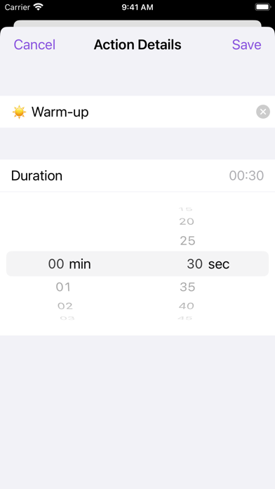 App screenshot