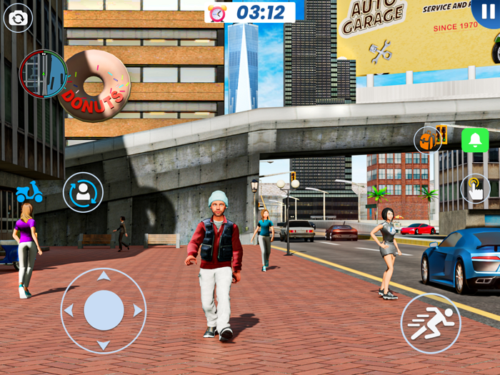 Motor bike Delivery Rider Sim