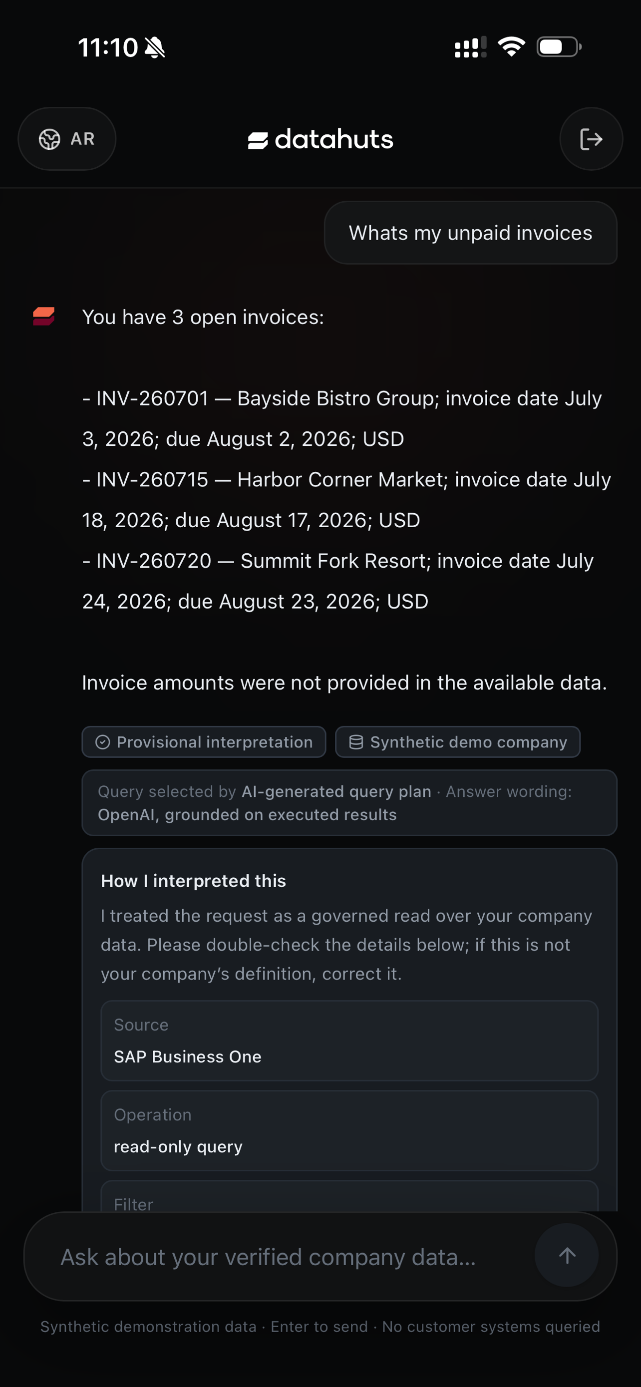 My Analyst by datahuts screenshot 4