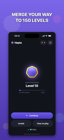 Hepta - Merge Puzzle Screenshot 1 of 5