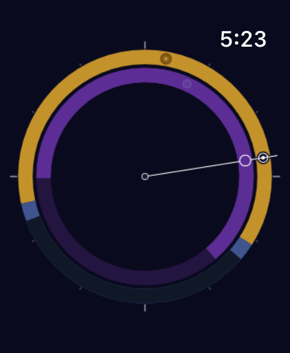 Sloww: Sun & Moon Phase Clock screenshot 20