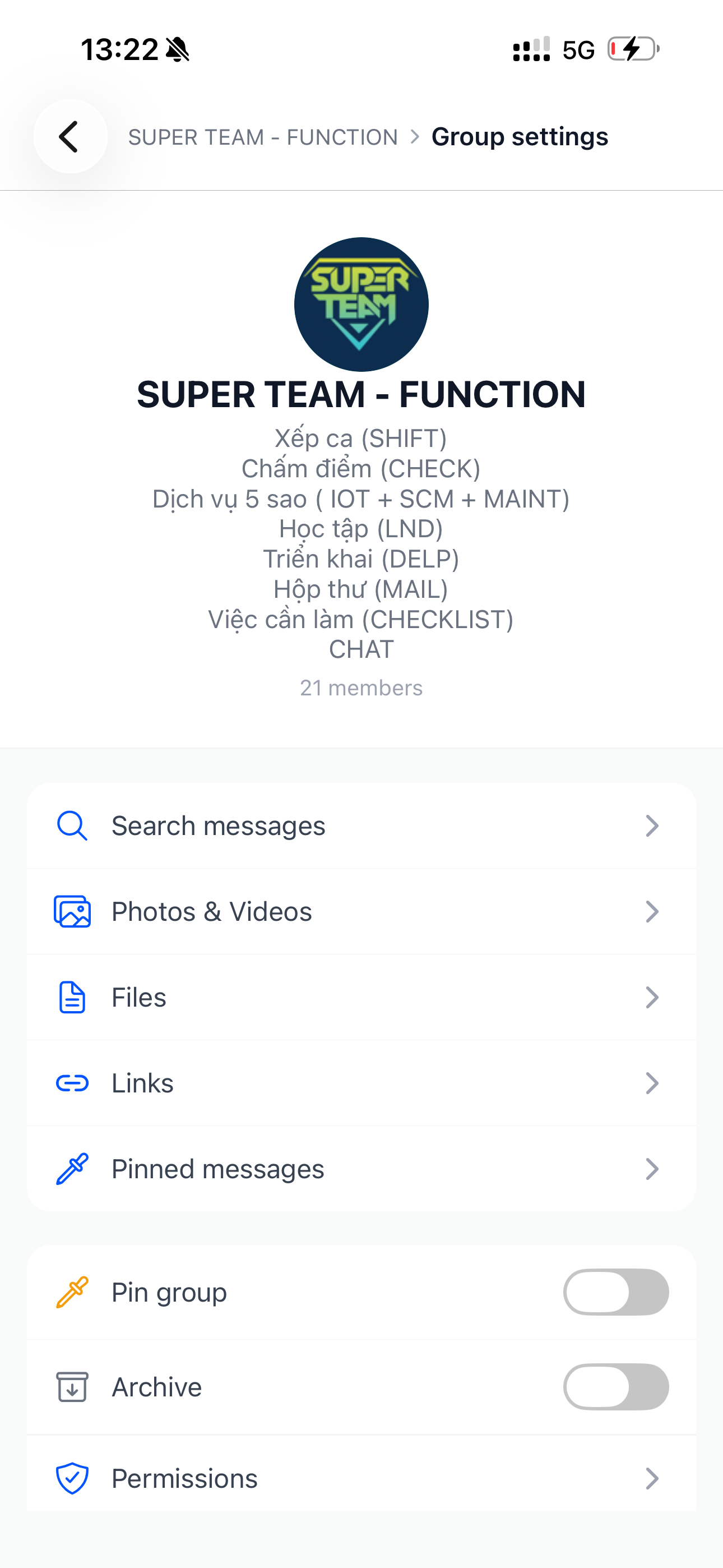 Haraworks Chat screenshot 5