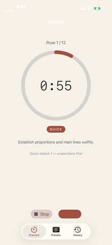 Stipple Pose Timer Screenshot 2 of 3