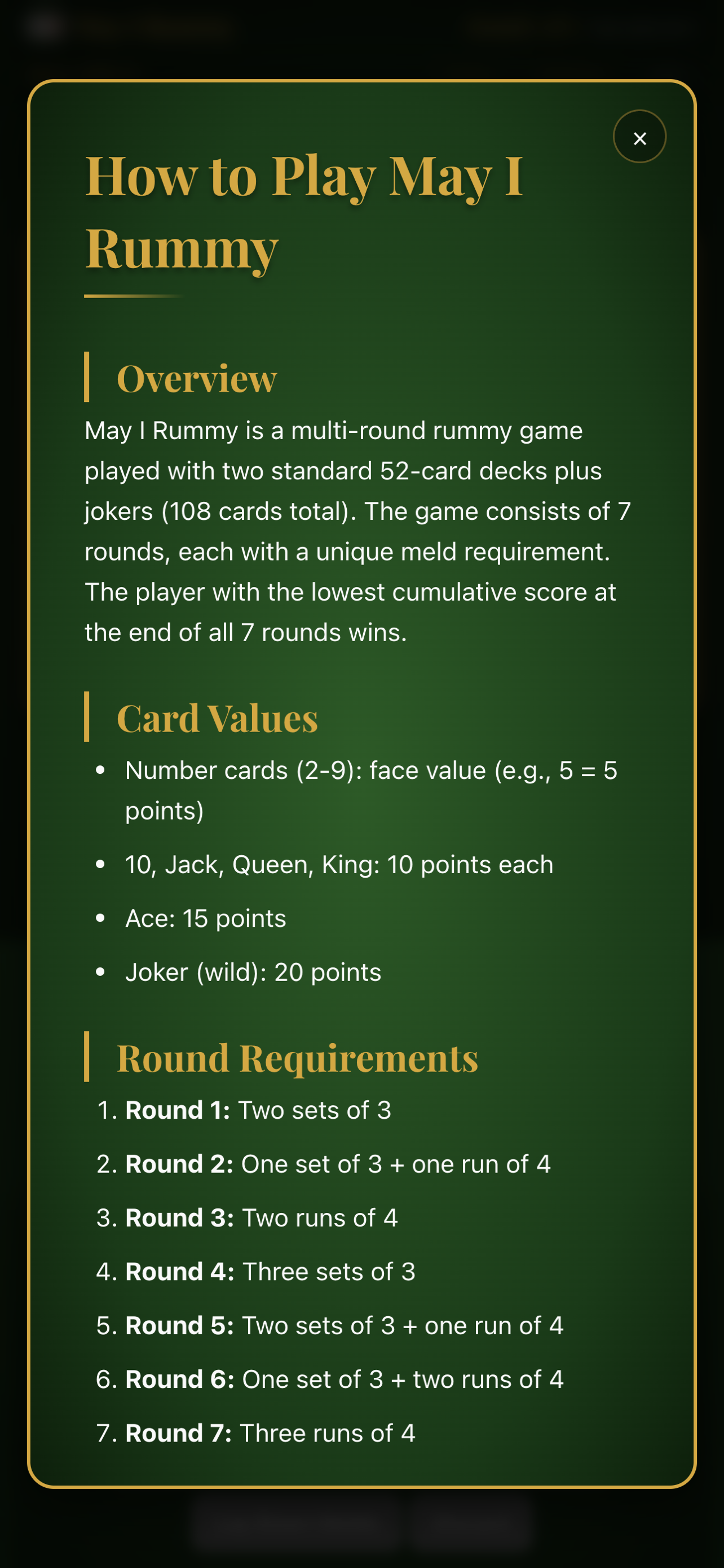 May I Rummy screenshot 6