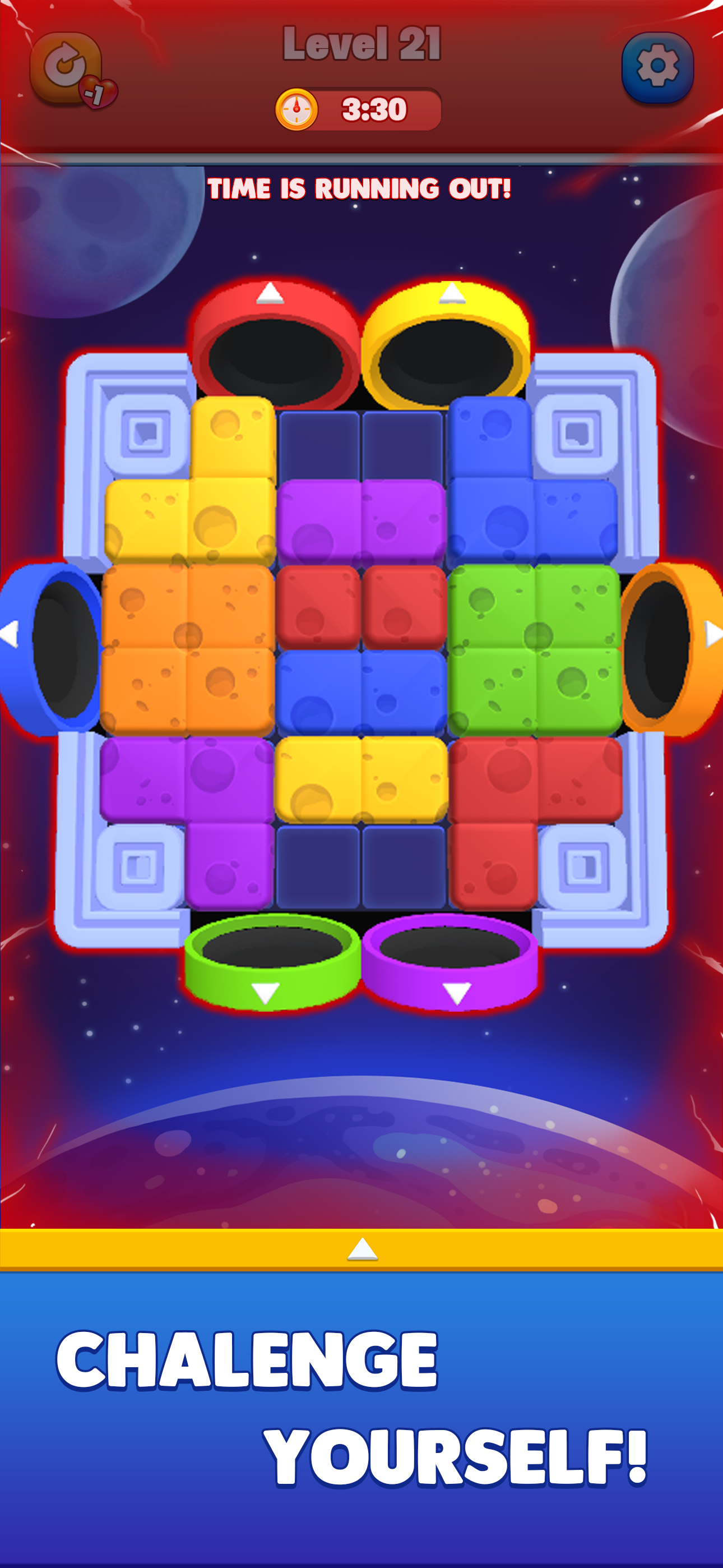 Block Color Hole Jam
