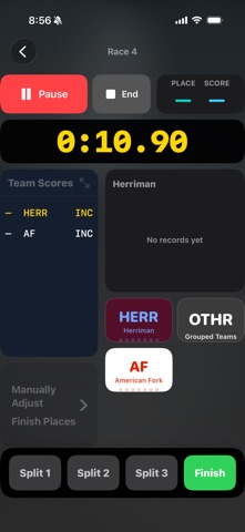 XC QuickScore screenshot