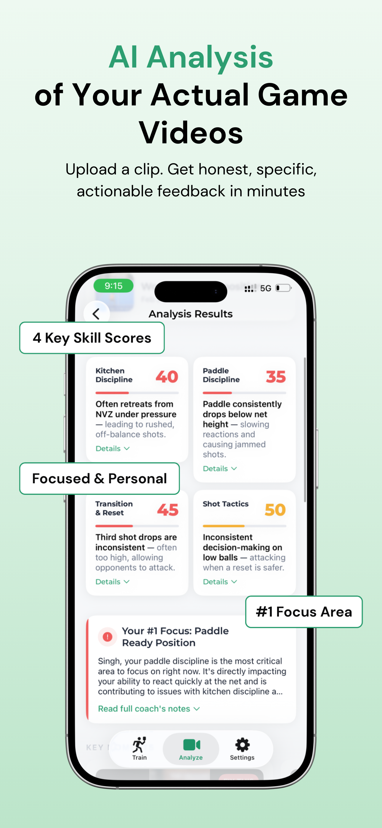 AI Pickleball Coach