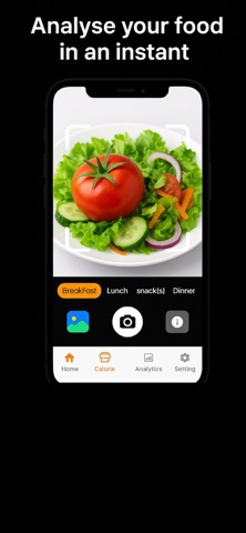 Foodlens – AI Calorie Counter iPhone screenshot
