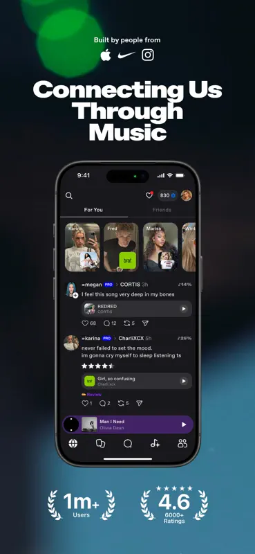 EQUALS - Music Social Network screenshot 1 of 7