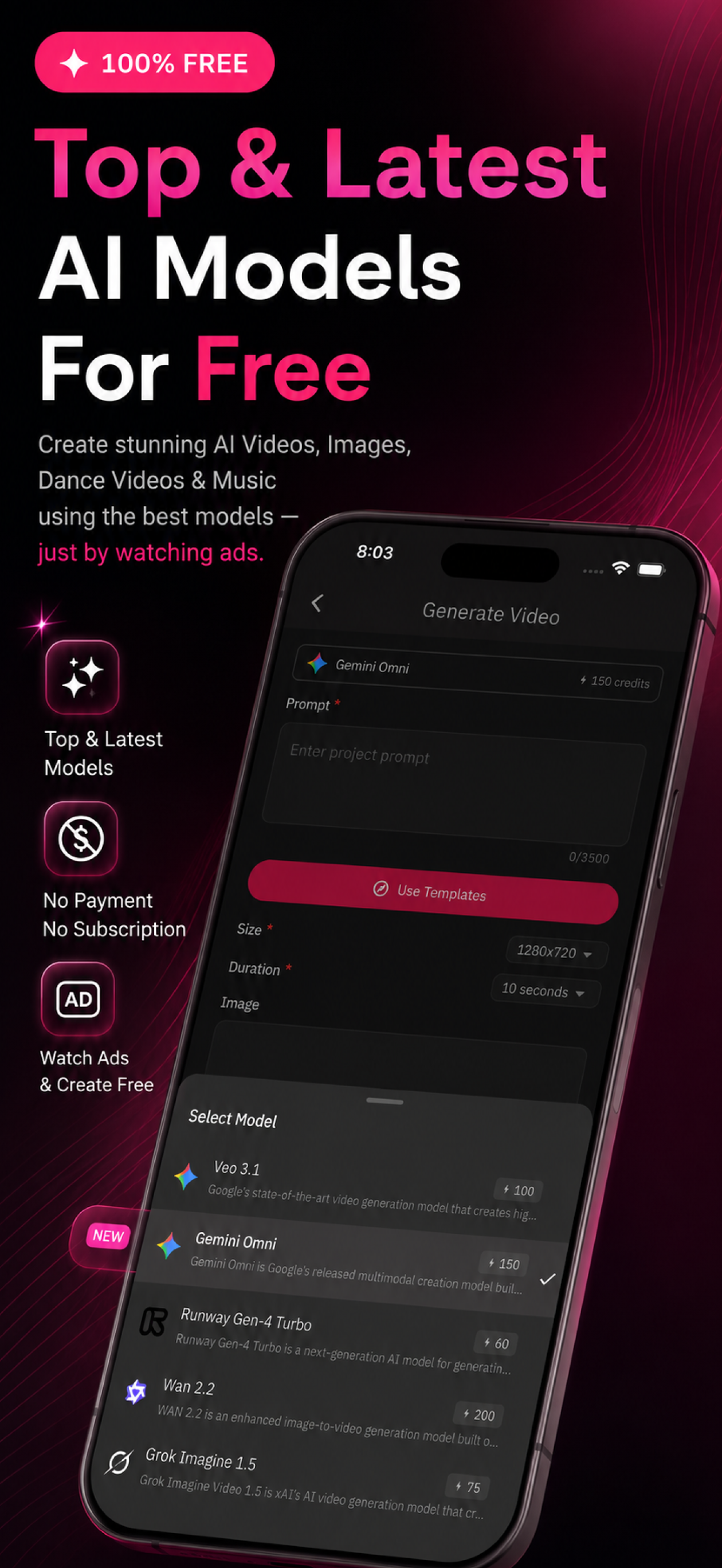 AI-0: AI Video, Images, Dance