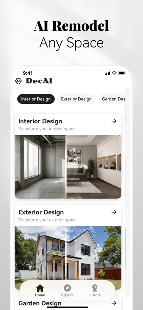 AI Home Design: Interior DecAI - Graphics & Design App | MWM