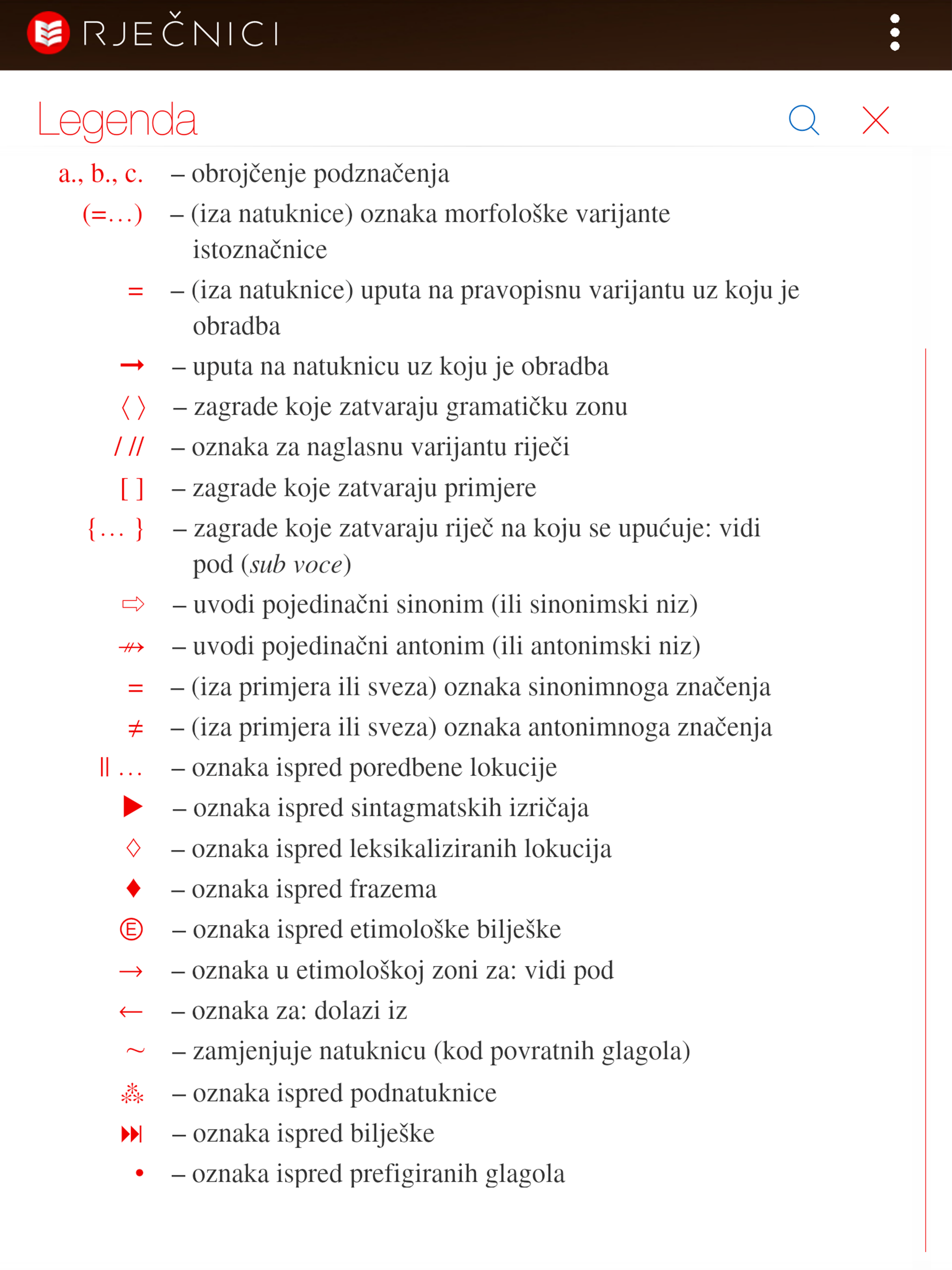 Rječnici