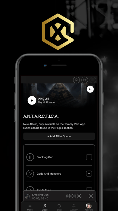 Screenshot 1 of Tommy Vext App