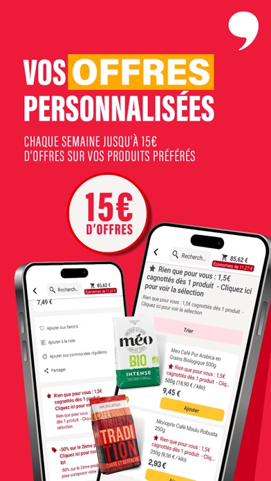 Monoprix.fr Courses iPhone screenshot 8 - Shopping app