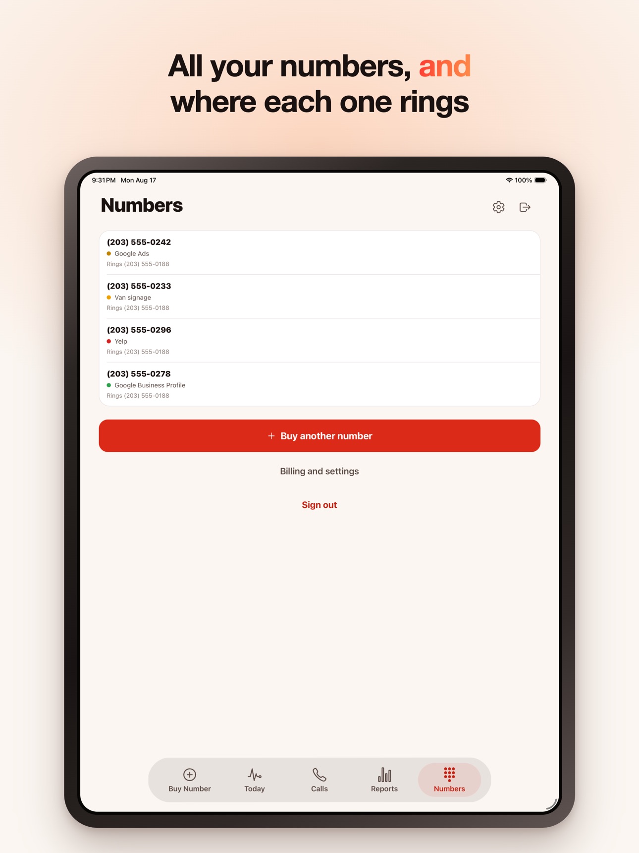 Screenshot 12 of Call Tracking 365