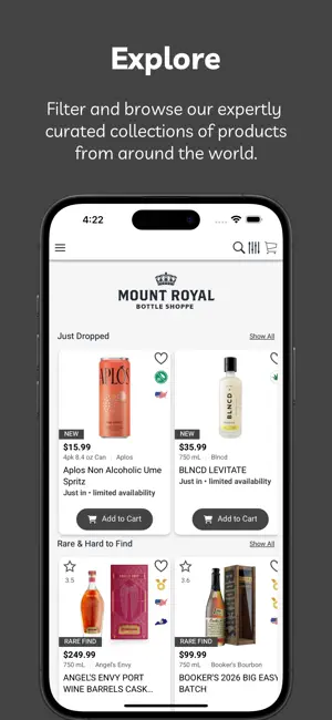 Mount Royal Bottle Shoppe screenshot 2