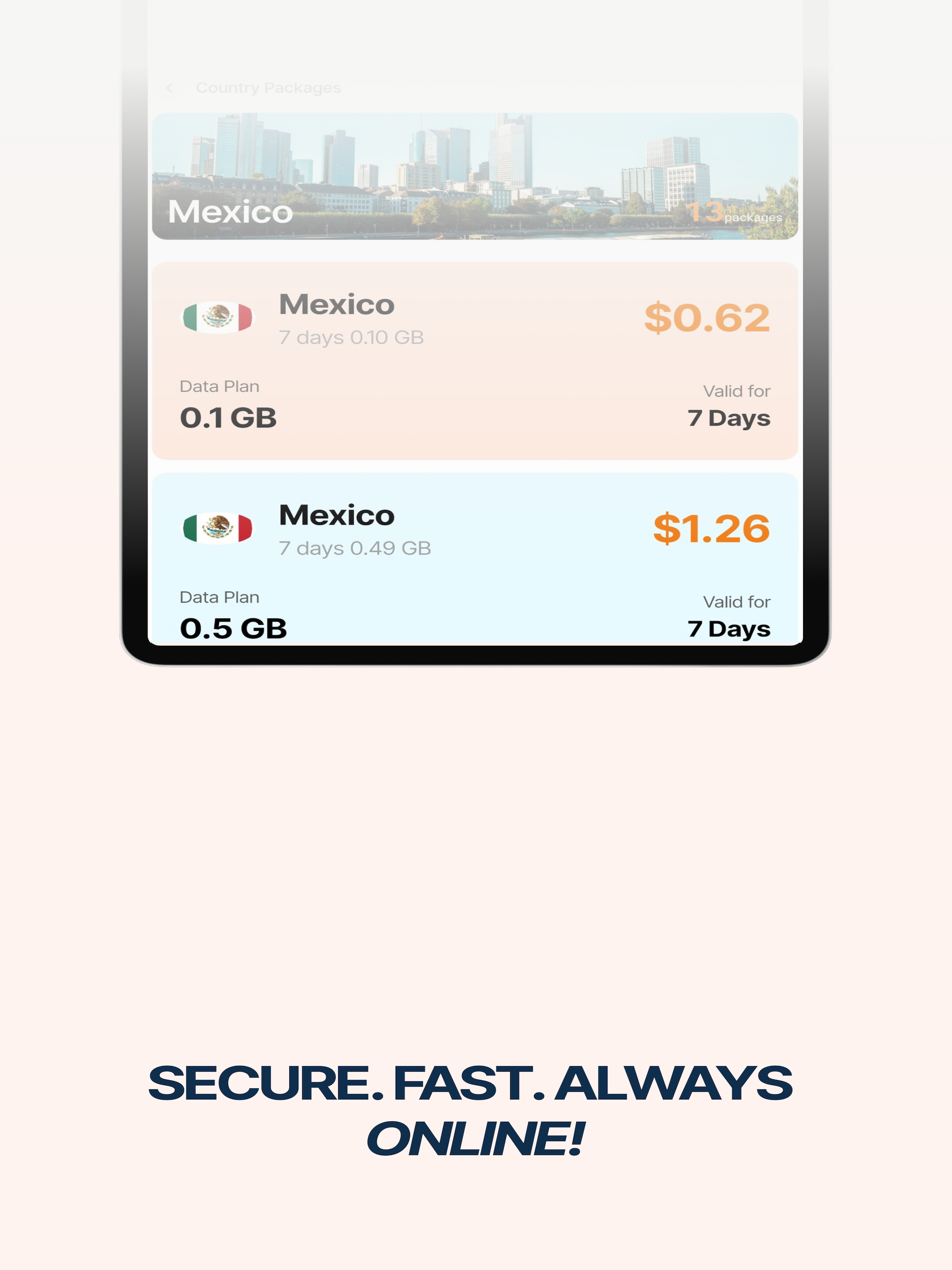 SimiGO eSIM - Data for Travel