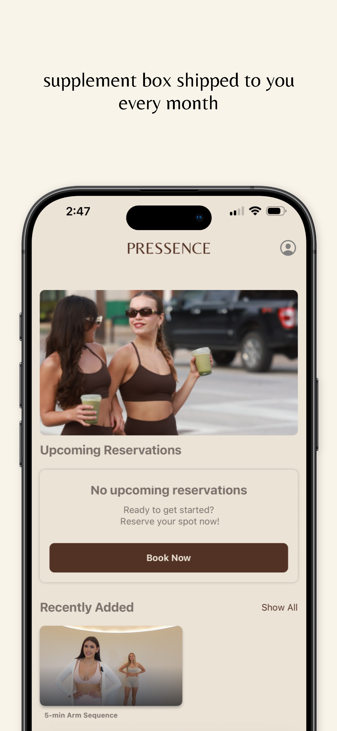 Pressence screenshot 2